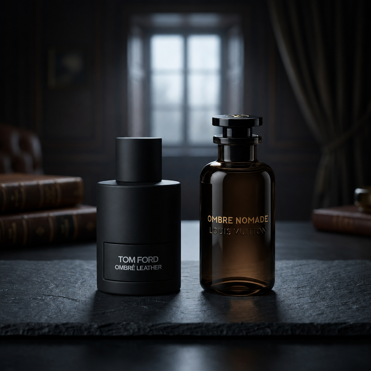 Tom Ford Ombré Leather y Louis Vuitton Ombre Nomade — ScentStory